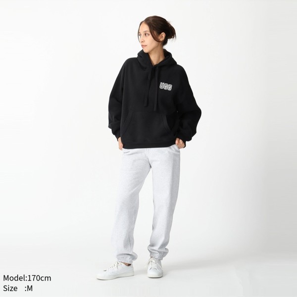 UGG ブラック スウェット トレーナー 定価11000円 新品 UGG 21AW