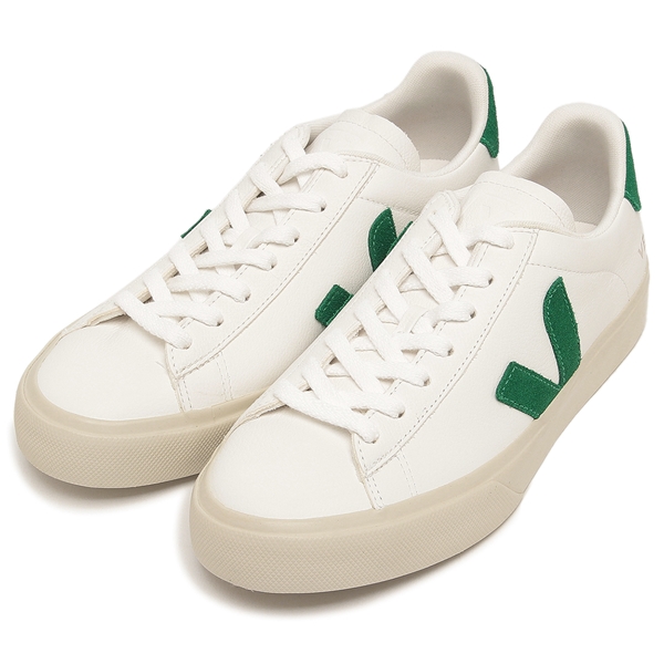 ヴェジャ スニーカー カンポ ホワイト グリーン メンズ レディース ユニセックス VEJA CP0503690