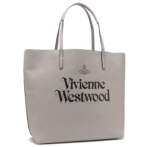 ヴィヴィアンウエストウッド トートバッグ グレー メンズ レディース ユニセックス VIVIENNE WESTWOOD 42020016U L0078 P201 A4対応