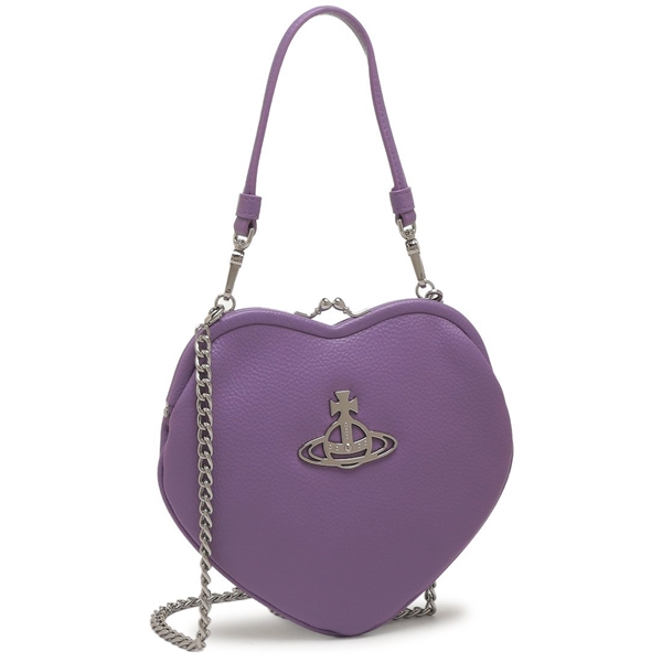ヴィヴィアンウエストウッド ハンドバッグ ベル パープル レディース VIVIENNE WESTWOOD 4304006N S000D J401