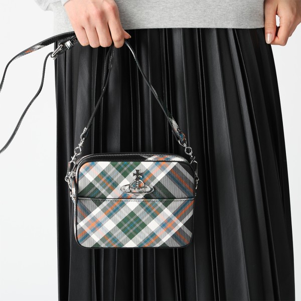 ヴィヴィアンウエストウッド ショルダーバッグ ダービー グリーン マルチカラー レディース VIVIENNE WESTWOOD 4304006Y S0012 O102