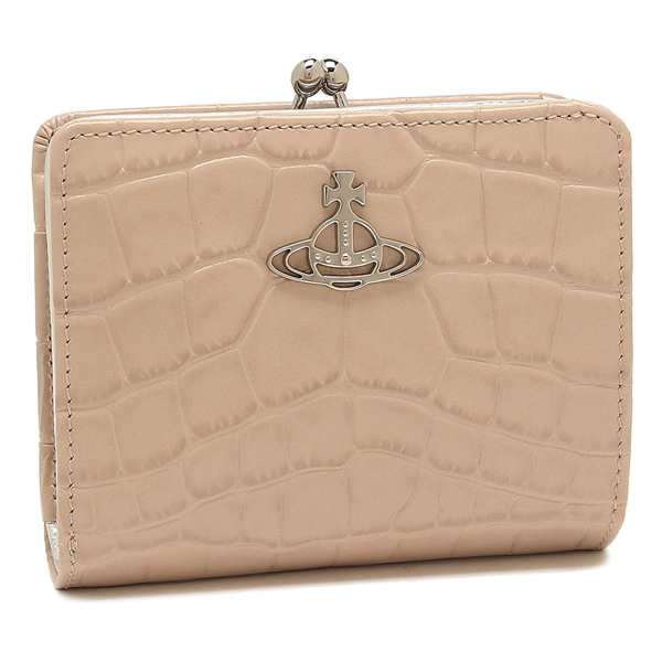 Vivienne Westwood 財布 がま口 二つ折り クロコ レディース