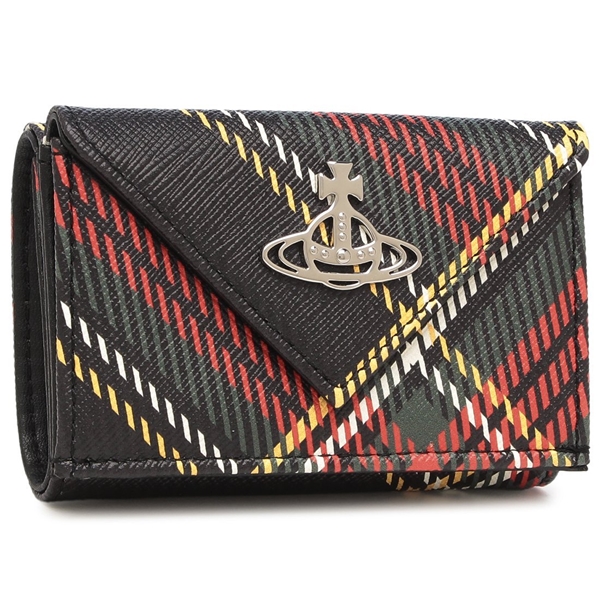 ヴィヴィアンウエストウッド 三つ折り財布 マルチカラー メンズ レディース ユニセックス VIVIENNE WESTWOOD 5115002FW S0022 N302