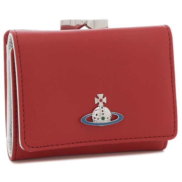 ヴィヴィアンウエストウッド 三つ折り財布 レッド レディース VIVIENNE WESTWOOD 5115002KW L001L H401の通販は