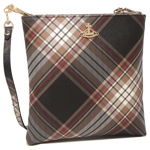 ヴィヴィアンウエストウッド ショルダーバッグ ダービー スクエア レディース VIVIENNE WESTWOOD 51160005U S001K D101