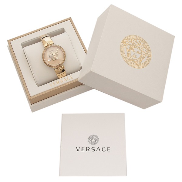 ヴェルサーチ 時計 クォーツ ゴールド レディース VERSACE VECQ00618