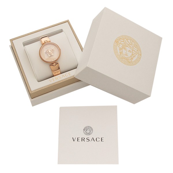 ヴェルサーチ 時計 クォーツ ピンク レディース VERSACE VECQ00718