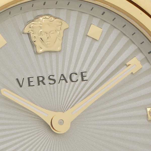 ヴェルサーチ レディース 時計 オードリー ホワイト ゴールド VERSACE VELR01019 ステンレススチール