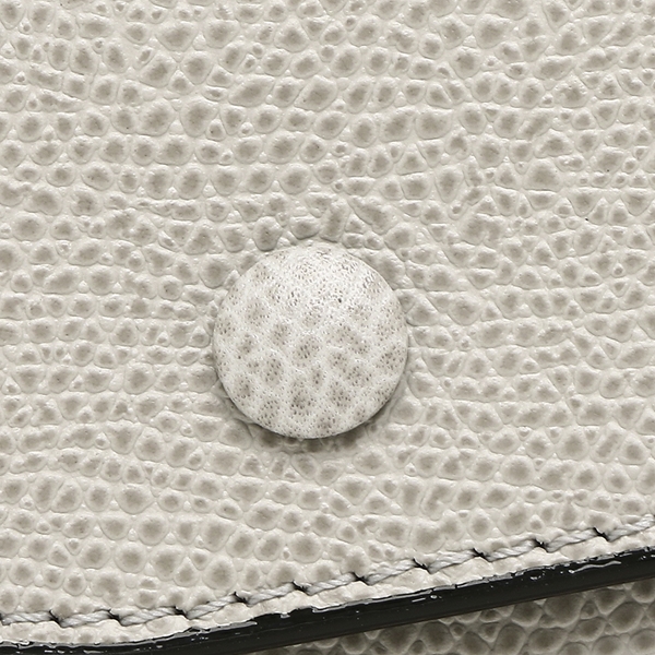 ヴァレクストラ 三つ折り財布 ミニ財布 グレー レディース Valextra