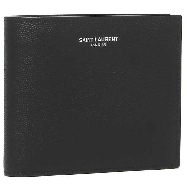 サンローラン 財布 二つ折り財布 メンズ クラシック サンローラン イーストウエスト SAINT LAURENT PARIS 396303BTY0N 1000 ブラック