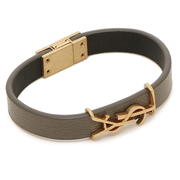 サンローランパリ ブレスレット アクセサリー グレー メンズ SAINT LAURENT PARIS 559355 1D30M 1229の通販は