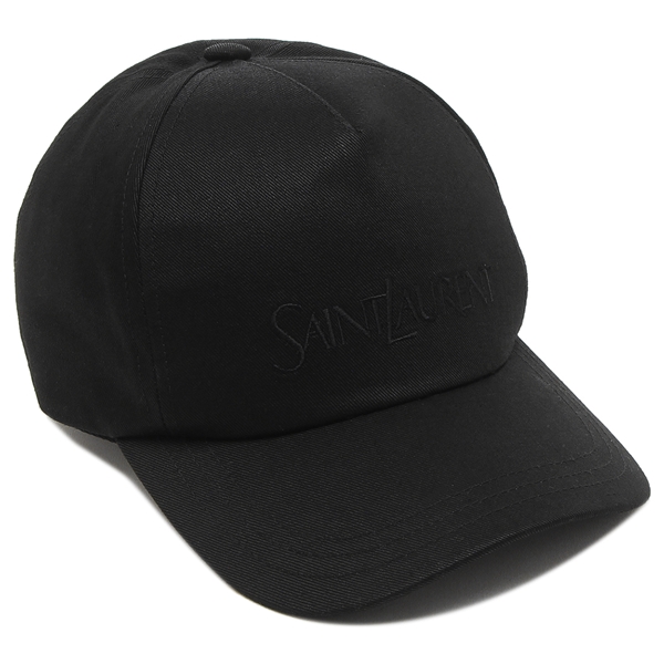 サンローランパリ 帽子 ブラック メンズ レディース ユニセックス SAINT LAURENT PARIS 778063 3YP19 1000の通販は