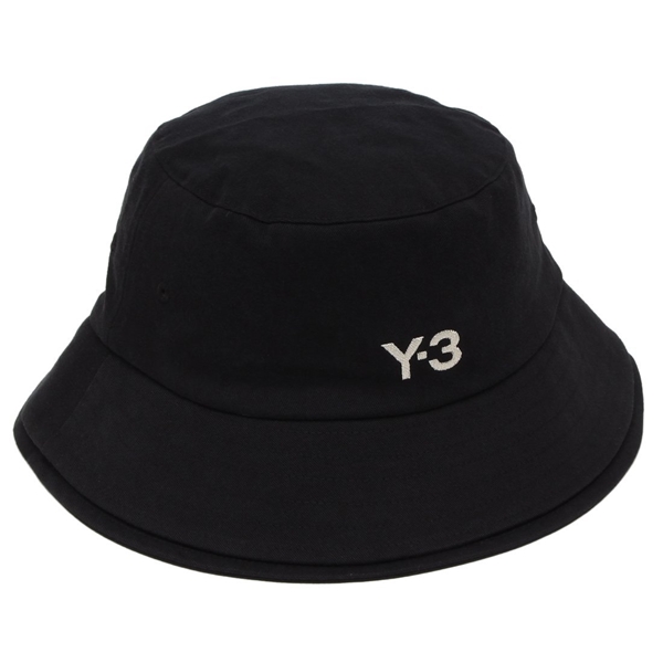 ワイスリー ハット つば広帽子 スリーエス バケットハット ブラック メンズ Y-3 JN7192