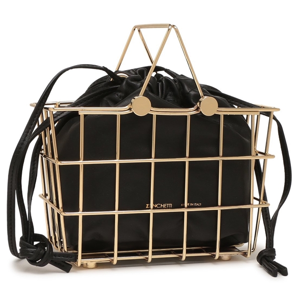 ZANCHETTI メタリック ショルダーバッグ ZANCHETTI(ザンケッティ