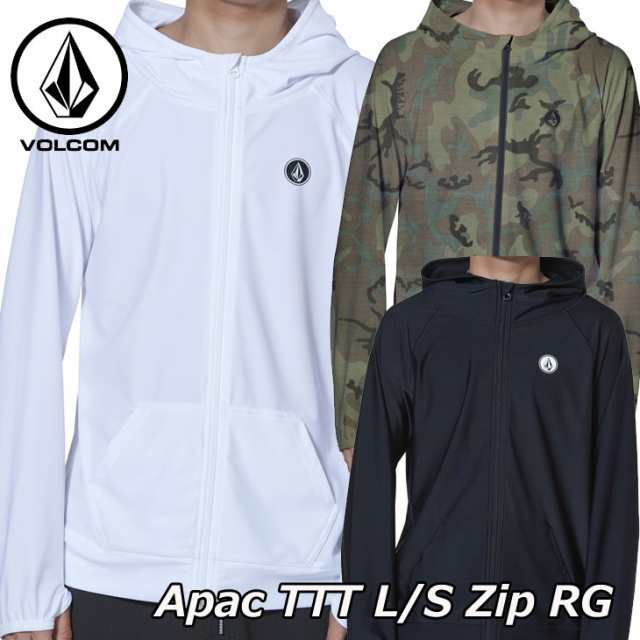 volcom ボルコム メンズ ラッシュガード 【Apac TTT L/S Zip RG