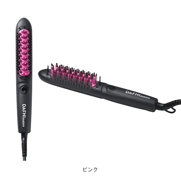 11/3 0時〜最大15％クーポンあり】DAFNI nano ブラシ型ヘアアイロン ストレート ダフニ ヘアケア ストレート ボリュームアップ  プレゼント 正規品の通販はau PAY マーケット - きれいみつけた | au PAY マーケット－通販サイト