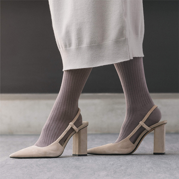 最大14％クーポン】 MAEE コンプレッションソックス コットン