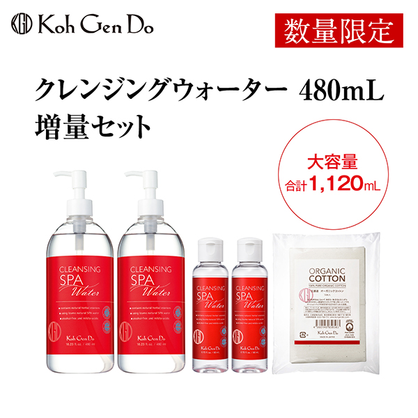 【2/14 0時〜最大10％OFFクーポン】【数量限定】江原道 クレンジングウォーター 480mL 増量セット お得 セット 保湿 無香料 正規品 ギフト可の通販は 6,855円
