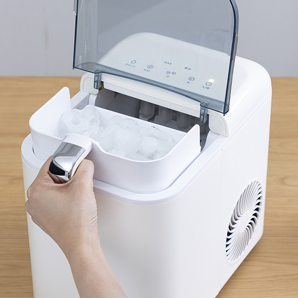 クワッズ 高速製氷機 ICE CORON アイスコロン QS547WH ホワイト 大容量