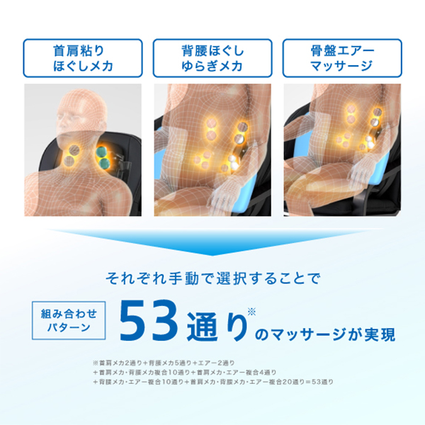 フジ医療器 フジシートマッサージャー T21 TR-S2 マッサージ機 首肩ケア 背中ケア 腰ケア 疲労回復 血行促進 正規品_6