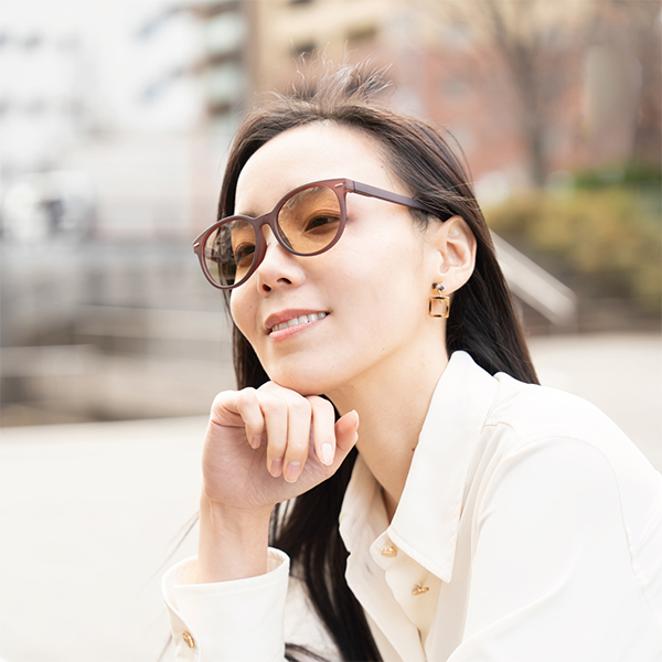 LE FOON サングラス Cat Eye 調光・偏光レンズ 紫外線対応 自動調光 反射防止 眩しさ軽減 ルフォーン 正規品 ギフト可_4