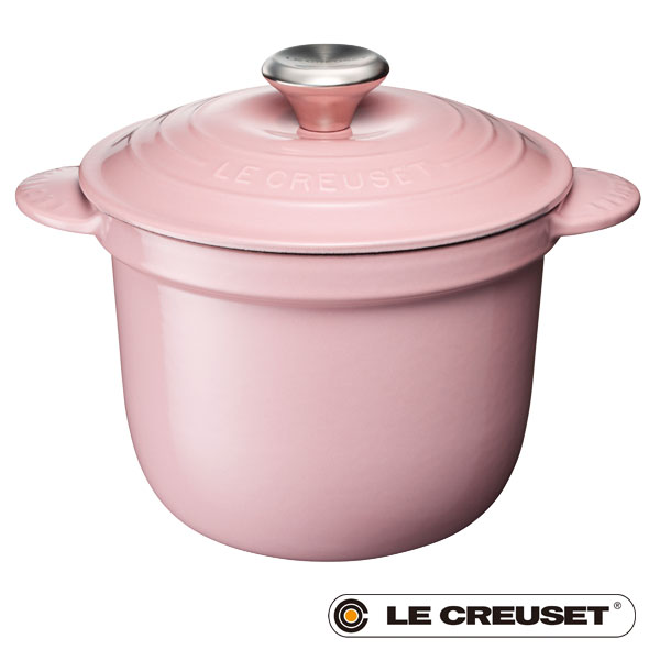 ル クルーゼ ココット エブリィ 18cm シフォンピンク インナーリッド