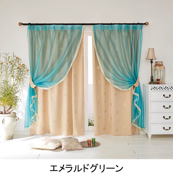 ボイルカーテン 100 183 2枚組 の通販はau Pay マーケット きれいみつけた