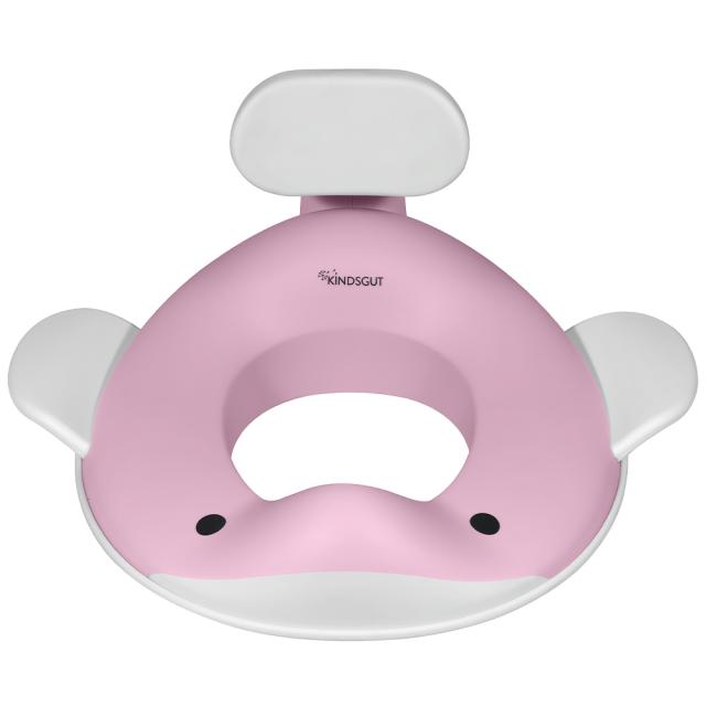 ［正規代理店］くじらの補助便座 ピンク 【直送品】 返品・キャンセル・他商品と同時購入は不可