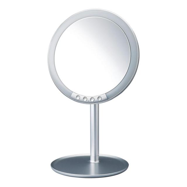 鏡 ナピュア LEDスタンドミラー HL-01 880269 【直送品】 返品・キャンセル・他商品と同時購入は不可 