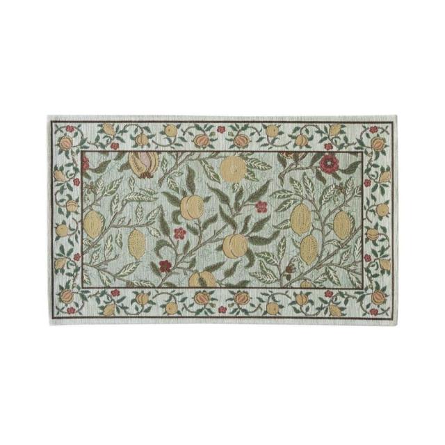 フルーツ マット 約45×75cm FH1706A G グリーン 【直送品】 返品・キャンセル・他商品と同時購入は不可