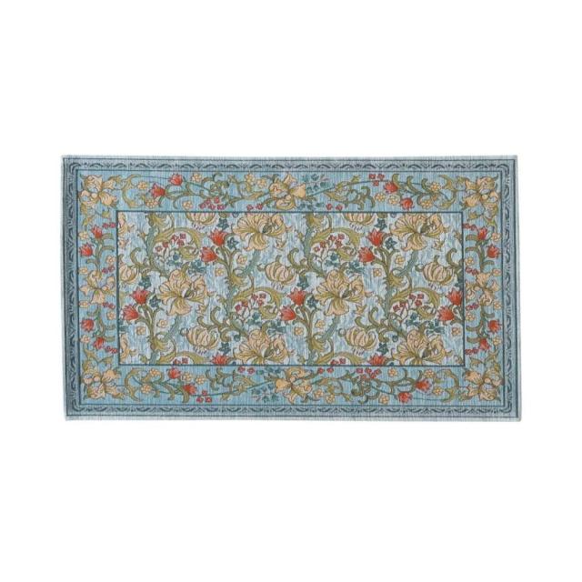 ゴールデンリリーマイナー マット 約45×75cm  B ブルー 【直送品】 返品・キャンセル・他商品と同時購入は不可
