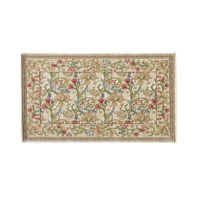 ゴールデンリリーマイナー マット 約45×75cm  I アイボリー 【直送品】 返品・キャンセル・他商品と同時購入は不可