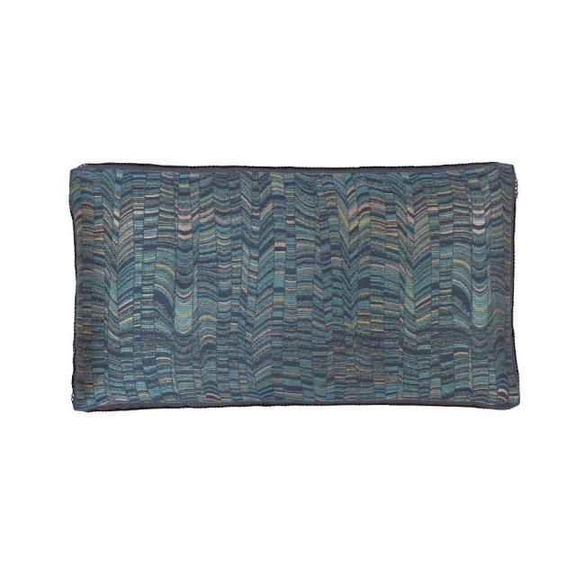 ピロークッションカバー  55×30cm LL1107 B ブルー 【直送品】 返品・キャンセル・他商品と同時購入は不可