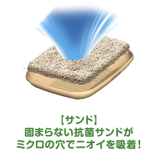 ユニ・チャーム デオトイレ飛び散らない消臭・抗菌サンド 4000ml の