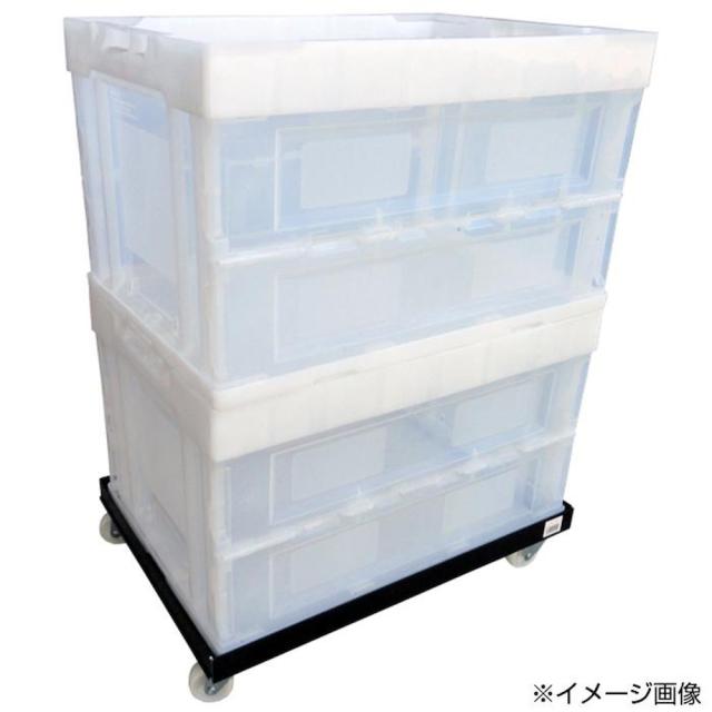 アルミス 20kgコンテナ台車 5個入 ACD-100BR 【直送品】 返品・キャンセル・他商品と同時購入は不可_1