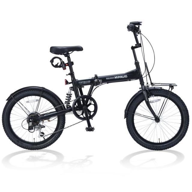 折りたたみセミファットバイク 6段変速 リアサス MF208 メーカー直送▼返品・キャンセル不可【他商品との同時購入不可】