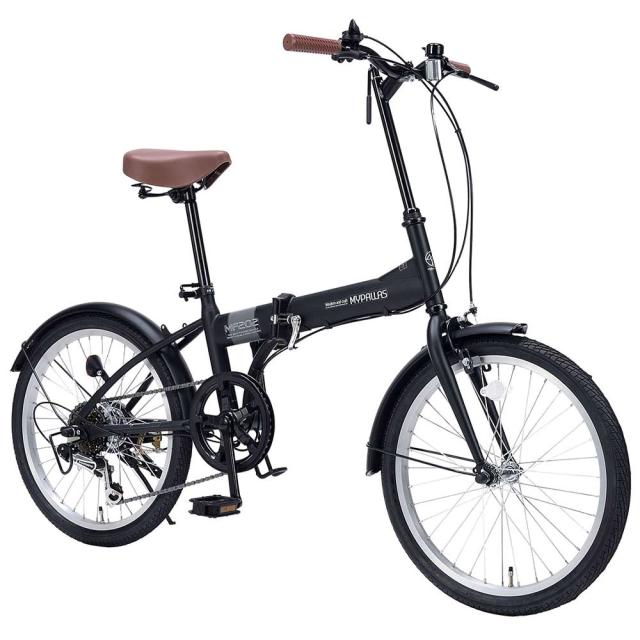 折りたたみ自転車 6段変速 MF202 メーカー直送▼返品・キャンセル不可【他商品との同時購入不可】