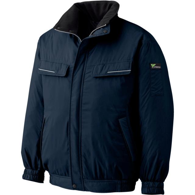 ベルデクセル 防寒ブルゾン ネイビー LL VE1027UELL メーカー直送 ▼返品・キャンセル不可【他商品との同時購入不可】   の通販は
