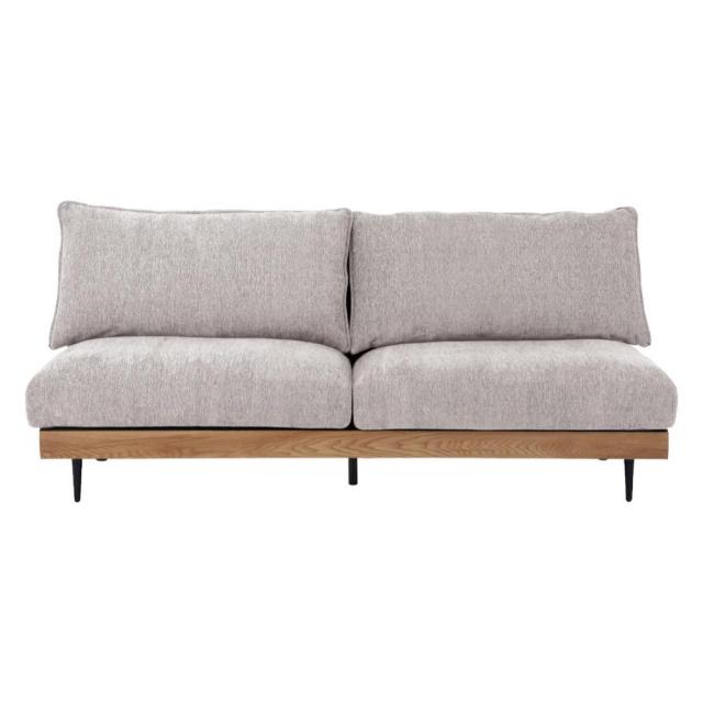 3人掛けソファ アリシア アイボリー 【直送品】 返品・キャンセル・他商品と同時購入は不可