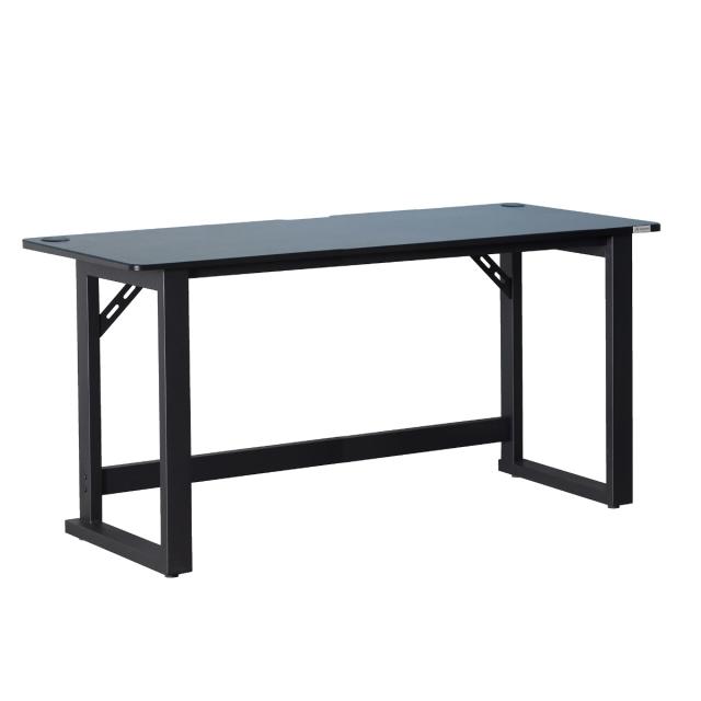 グラウンズV2 ゲーミングデスク 幅140cm ブラック 【直送品】 返品・キャンセル・他商品と同時購入は不可