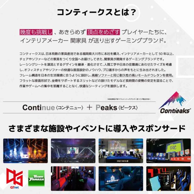 ディアブロEVO ゲーミングチェア ブラック 【直送品】 返品・キャンセル・他商品と同時購入は不可_2