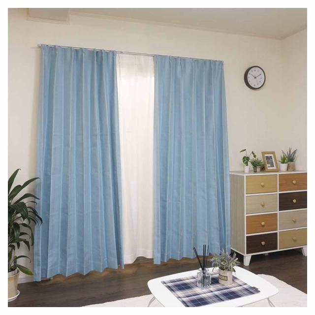 100%遮光・遮音・遮熱コーティングカーテン メーカー直送 ▼返品・キャンセル不可【他商品との同時購入不可】   の通販は