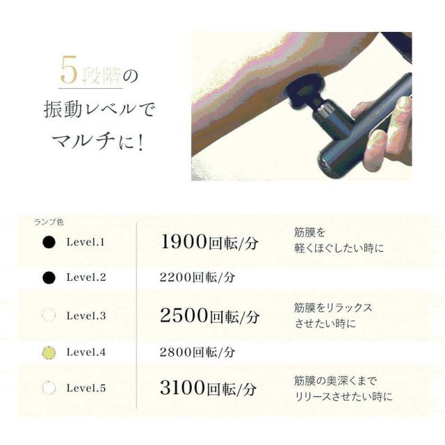 セブンウェイブ WAVEWAVE FASCIAL RELEASE GUN LITTLE シャンパンゴールド 1台_5