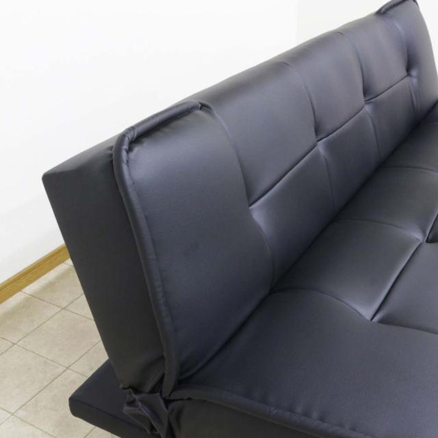 シンプルデザインソファーベッド SB-AB-BK 【直送品】 返品・キャンセル・他商品と同時購入は不可_2