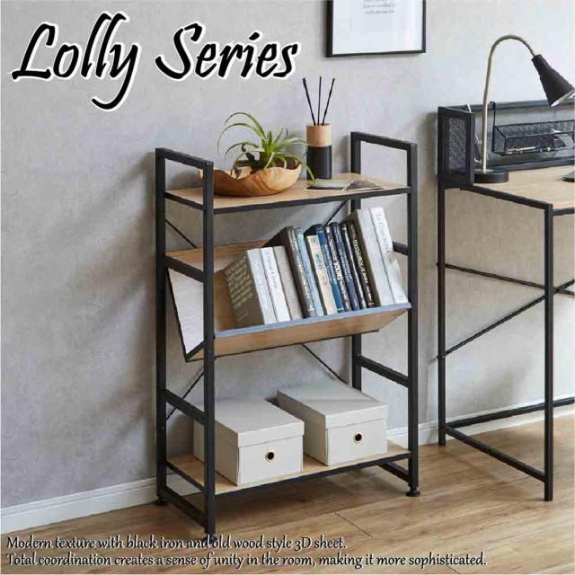 3段シェルフ KD-LOLLY-3SF 【直送品】 返品・キャンセル・他商品と同時購入は不可_1