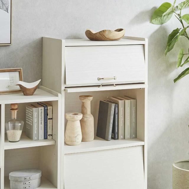 北欧風国産幅60cmの国産キャビネット CN-GY-W60-WH 【直送品】 返品・キャンセル・他商品と同時購入は不可_2