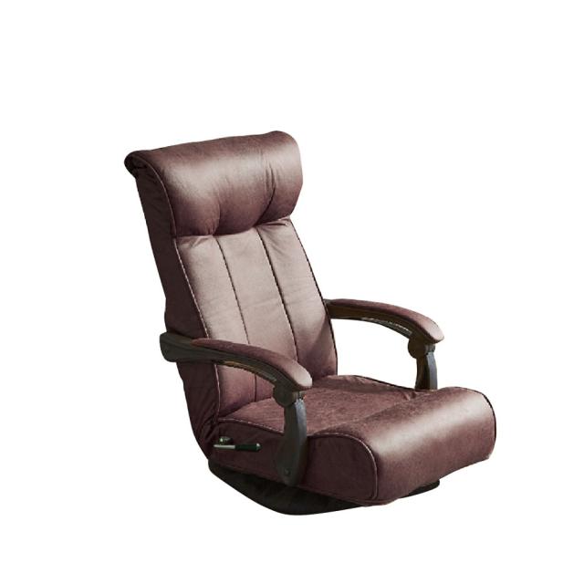 レバー式フロアチェアー ZA-TRK-DBR 【直送品】 返品・キャンセル・他商品と同時購入は不可