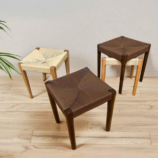 角脚タイプスツール2脚入 SST-NDK-KAKU-2-NA メーカー直送 ▽返品・