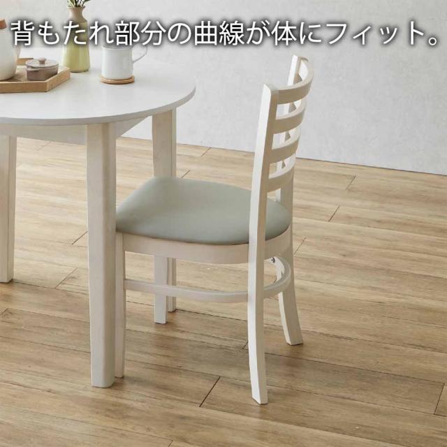ダイニングチェアー2脚組 DCHAIR-ERN-NA 【直送品】 返品・キャンセル・他商品と同時購入は不可