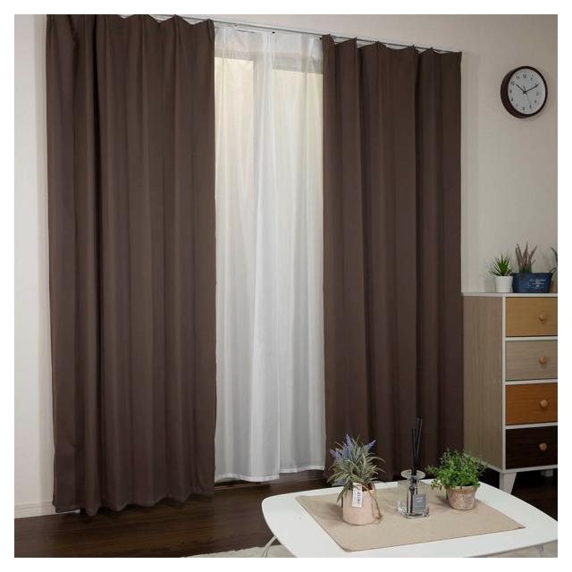 1級遮光カーテン＆ミラーレースカーテン4枚組 厚地 メーカー直送 ▼返品・キャンセル不可【他商品との同時購入不可】   の通販は 5,502円